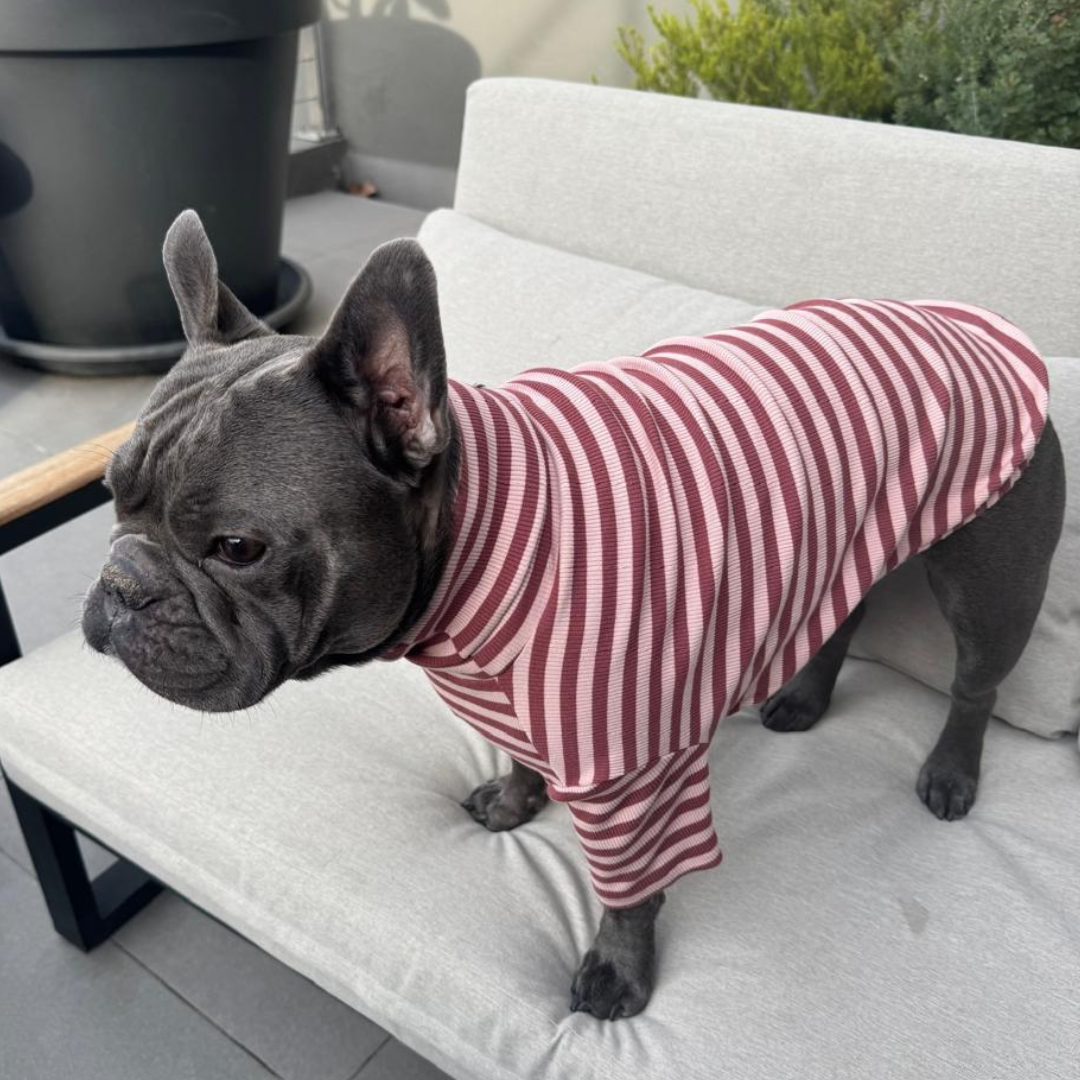 Polera Everyday Stripe – Berry