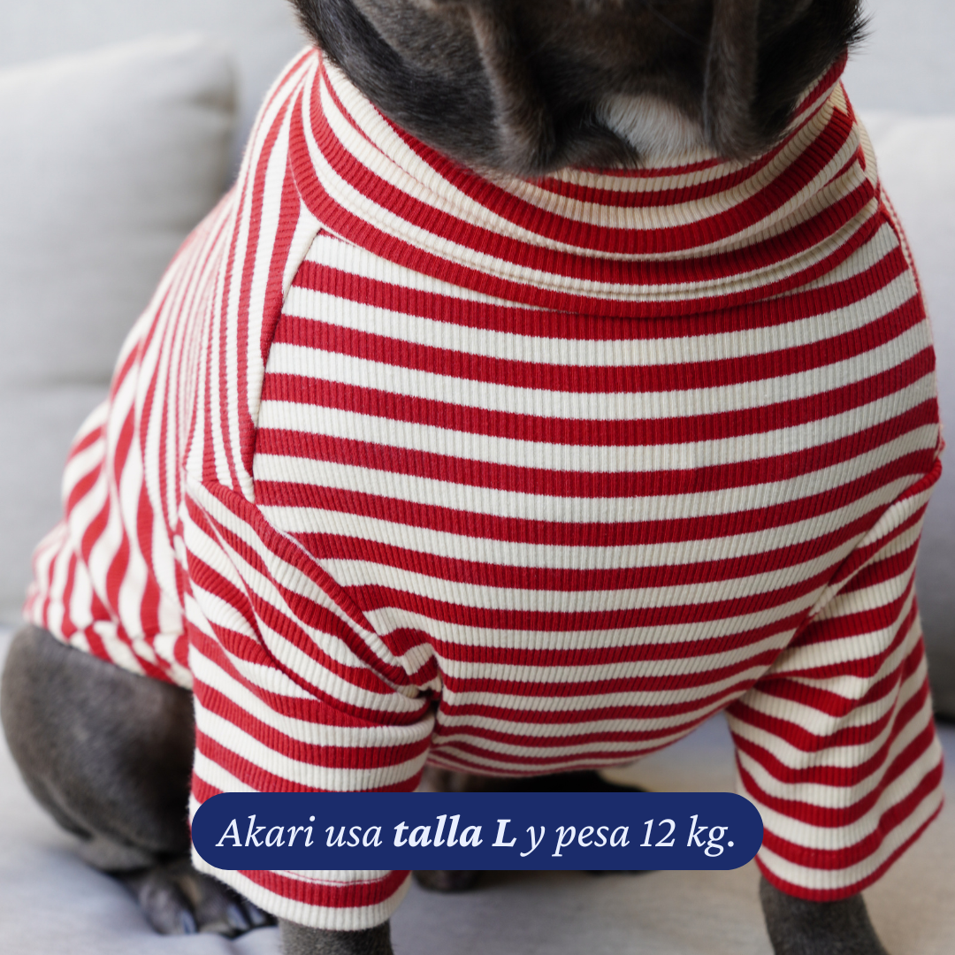 Polera Everyday Stripe – Poppy