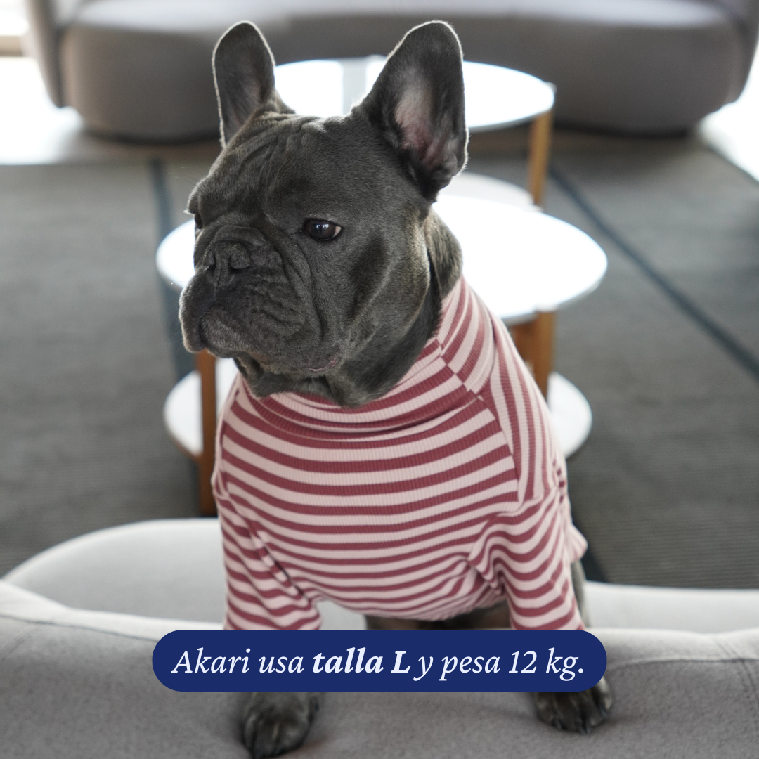 Polera Everyday Stripe – Berry