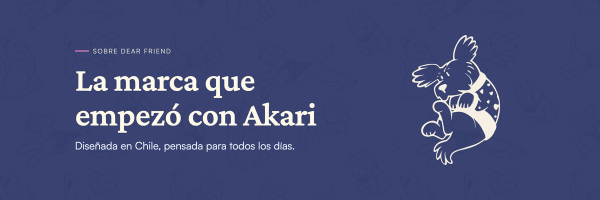 La marca que empezó con Akari — diseñada en Chile, pensada para todos los días